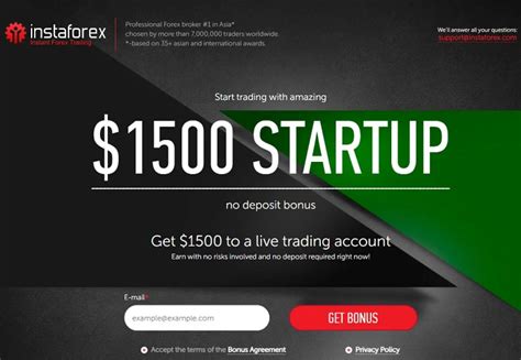 InstaForex :: No Deposit Bonus Agreement.